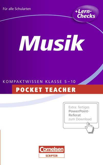 Pocket Teacher - Sekundarstufe I - Neue Ausgabe / Musik - Holger Mittelstädt