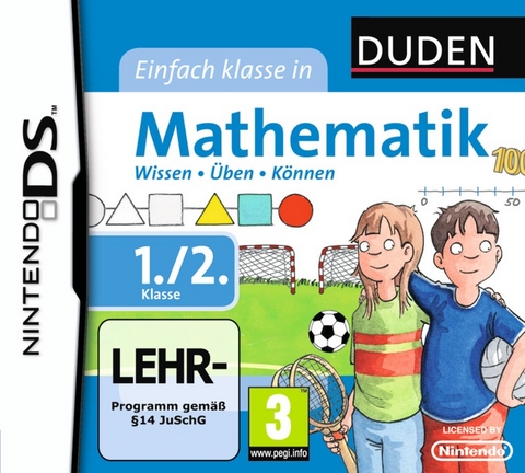 Duden-Trainer für Nintendo DS - Einfach klasse in Mathematik / 1./2. Klasse - DS-Karte