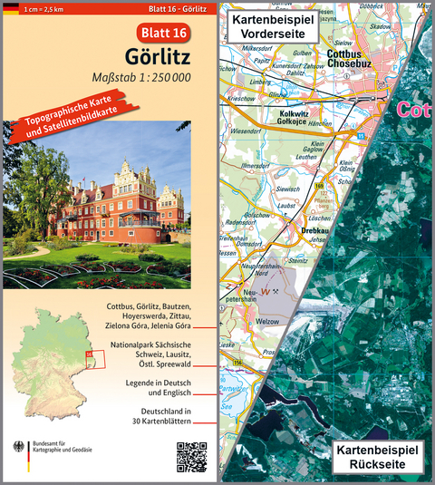 Görlitz -  BKG - Bundesamt für Kartographie und Geodäsie