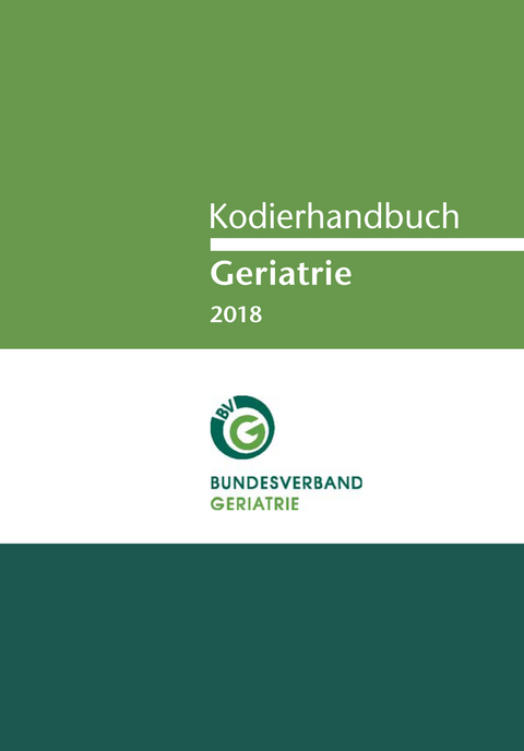 Kodierhandbuch Geriatrie 2018 - 