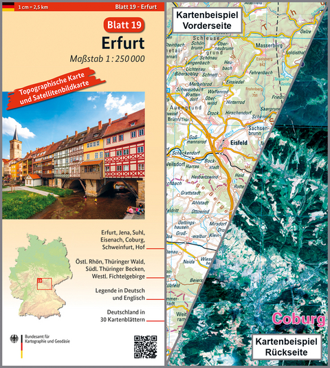 Erfurt -  BKG - Bundesamt für Kartographie und Geodäsie