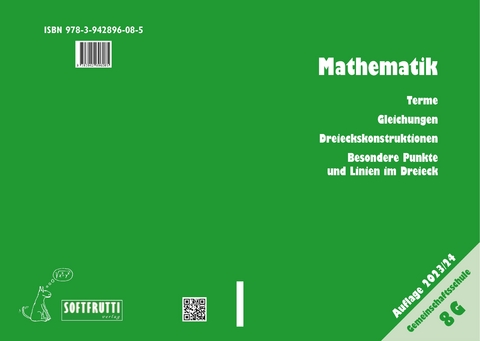 Mathematik 8 G - Manfred Schmitt, Reiner Speicher