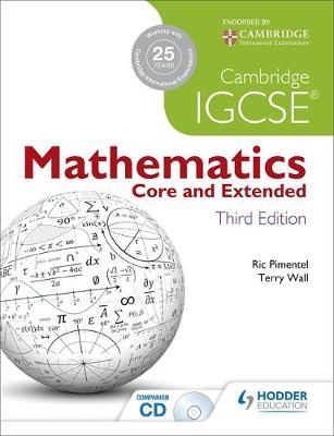 Cambridge IGCSE Mathematics Core and Extended 3ed + CD - Terry Wall, Ric Pimentel