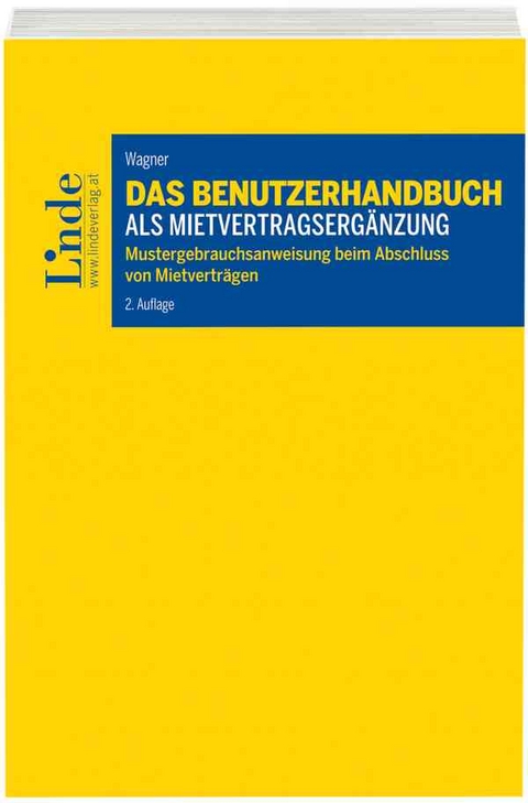 Das Benutzerhandbuch als Mietvertragsergänzung - Roman Wagner