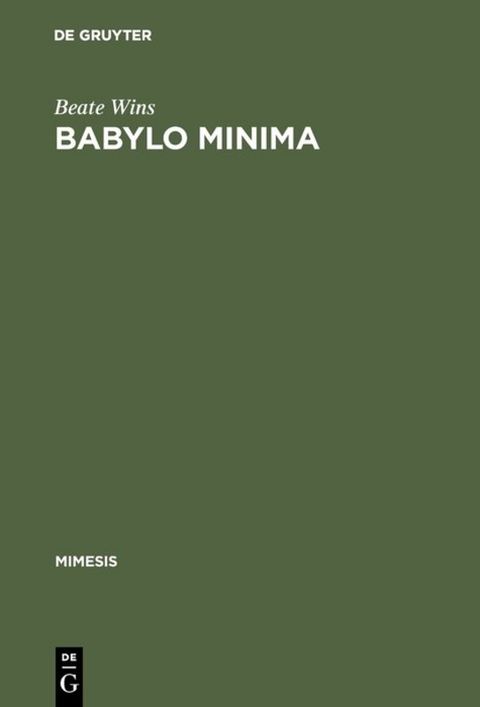 Babylo minima - Beate Wins