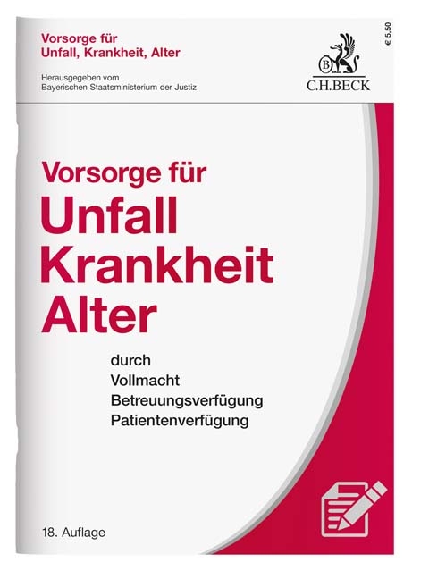 Vorsorge für Unfall, Krankheit, Alter - 