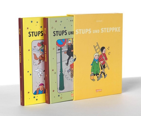 Stups und Steppke, Band 1 und 2 im Schuber -  Hergé