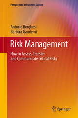 Risk Management - Antonio Borghesi, BARBARA GAUDENZI