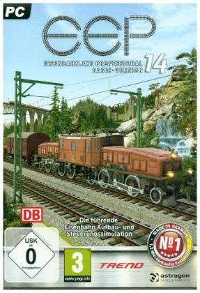 EEP, Eisenbahn.exe Professional 14, 1 CD-ROM (Basic-Version)