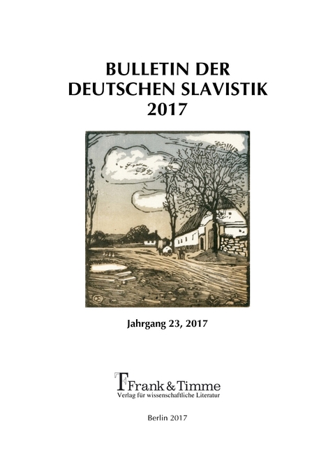 Bulletin der Deutschen Slavistik 2017 - 