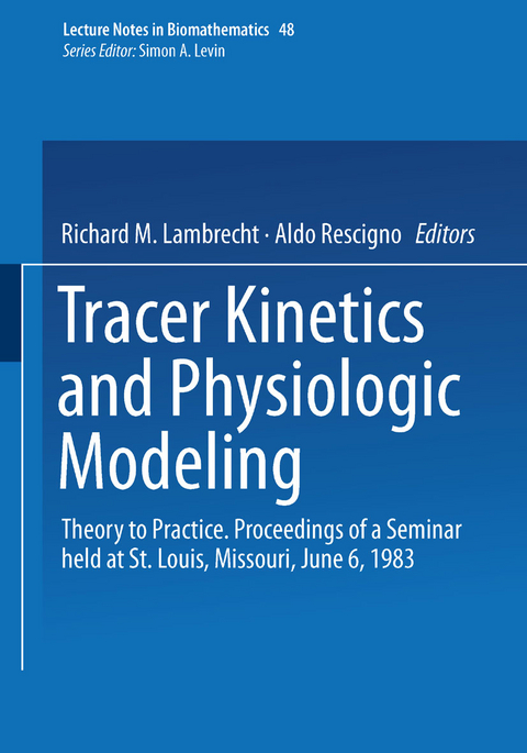 Tracer Kinetics and Physiologic Modeling - 