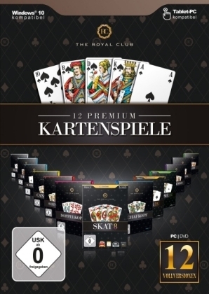 The Royal Club, 12 Premiumkartenspiele, 1 DVD-ROM