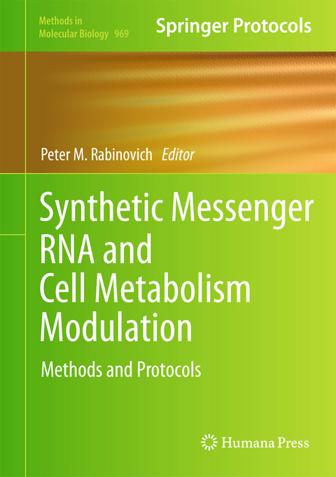 Synthetic Messenger RNA and Cell Metabolism Modulation - 