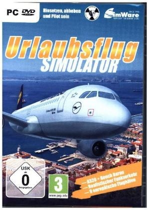 Urlaubsflug Simulator, 1 DVD-ROM