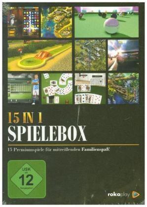 15 in 1 Spielebox, 1 DVD-ROM