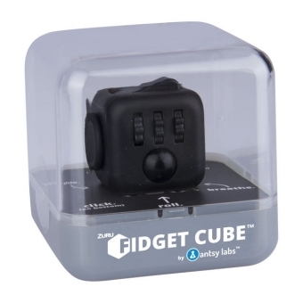 Fidget Cube "Midnight" (schwarz/schwarz)