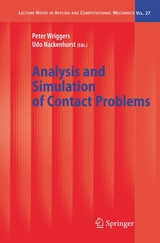 Analysis and Simulation of Contact Problems - 