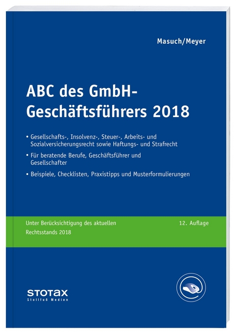 ABC des GmbH-Geschäftsführers 2018 - Andreas Masuch, Gerhard Meyer