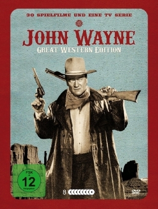 John Wayne - Great Western Edition, 8 DVD