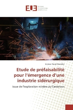 Etude de préfaisabilité pour l'émergence d'une industrie sidérurgique - Léonce Fosso Ouemba