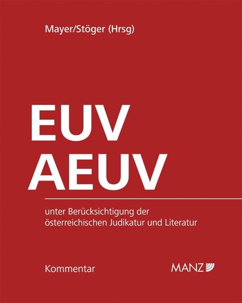 Kommentar zu EUV und AEUV - 