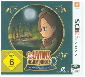 Layton's Mystery Journey: Katrielle und die Verschwörung der Millionäre, 1 Nintendo 3DS-Spiel