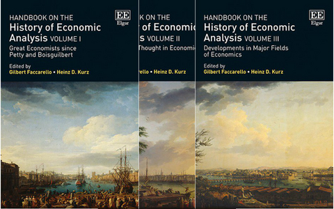 Handbook on the History of Economic Analysis Vol. 1-3 - 