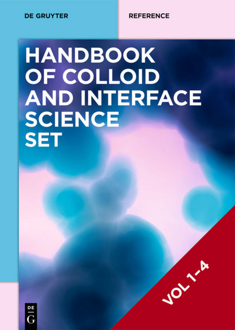 Tharwat F. Tadros: Handbook of Colloid and Interface Science / [Set Handbook of Colloid and Interface Science, Volume 1-4] - Tharwat F. Tadros