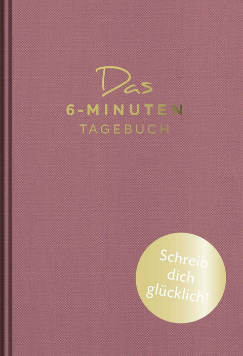 Das 6-Minuten-Tagebuch (granat) - Dominik Spenst