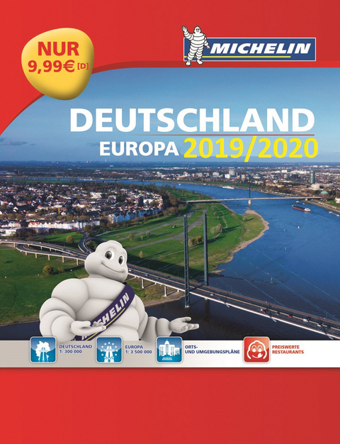 Michelin Straßenatlas Deutschland & Europa 2019/2020