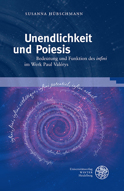 Unendlichkeit und Poiesis - Susanna Hübschmann