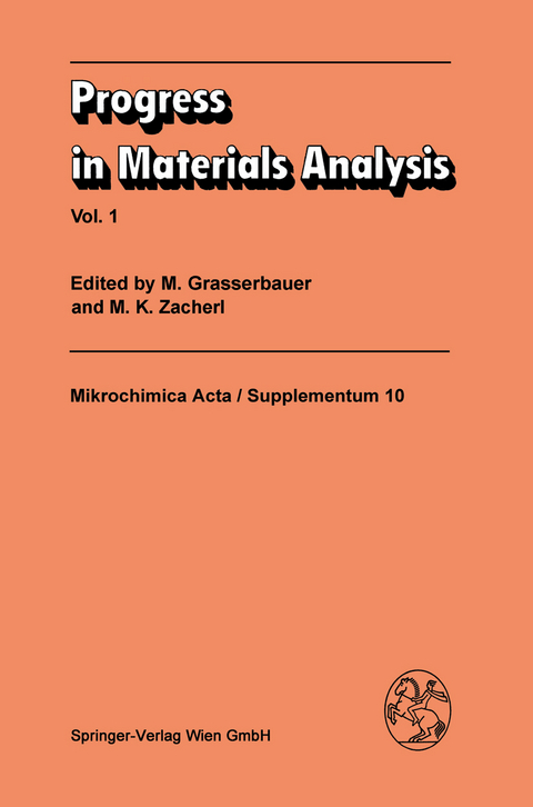 Progress in Materials Analysis - 