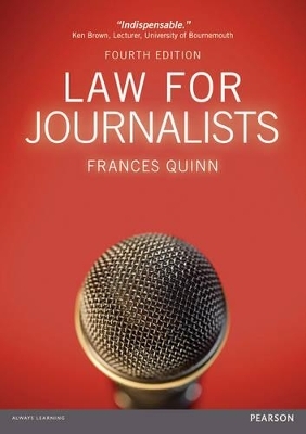 Law for Journalists - Frances Quinn