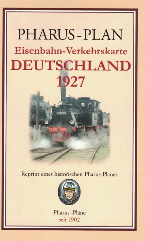 Eisenbahn-Verkehrskarte Deutschland 1927