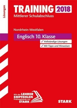 Lösungen zu Training Mittlerer Schulabschluss - Englisch - NRW