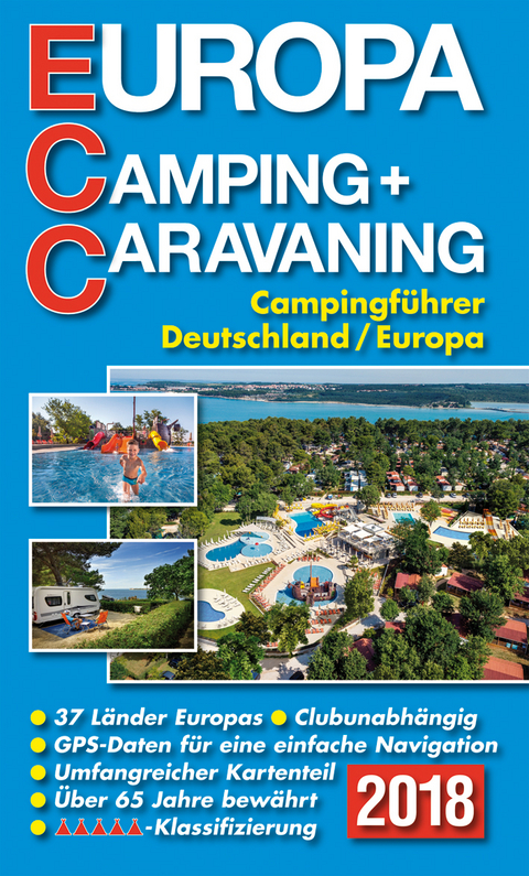 ECC - Europa Camping- + Caravaning-Führer 2018