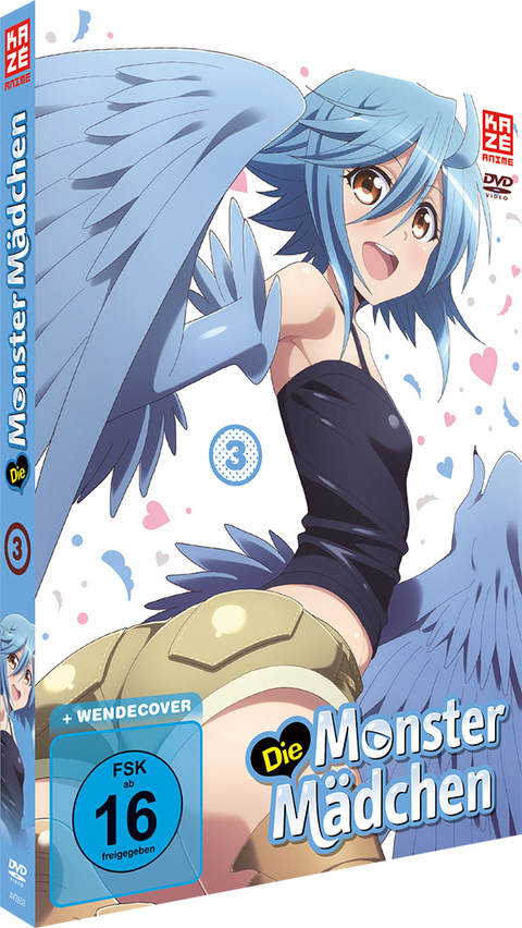 Die Monster Mädchen 3. Tl.3, 1 DVD