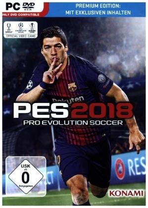 PES 2018, Pro Evolution Soccer, DVD-ROM (Premium Edition)