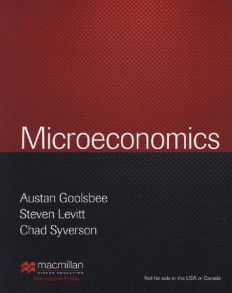 Microeconomics (Palgrave Version) - Austan Goolsbee