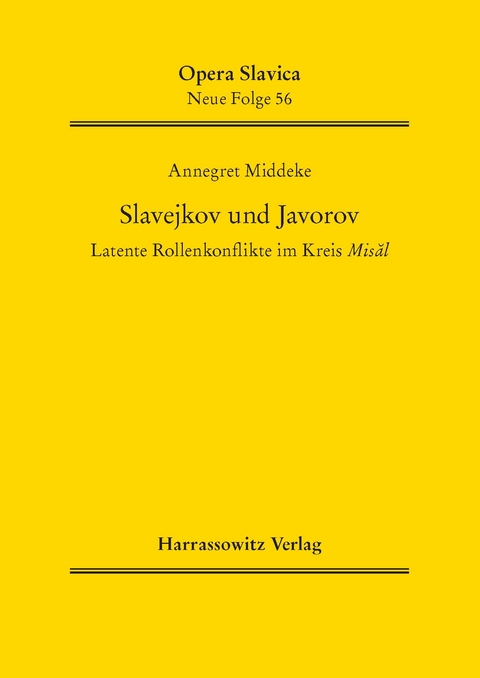 Slavejkov und Javorov - Annegret Middeke