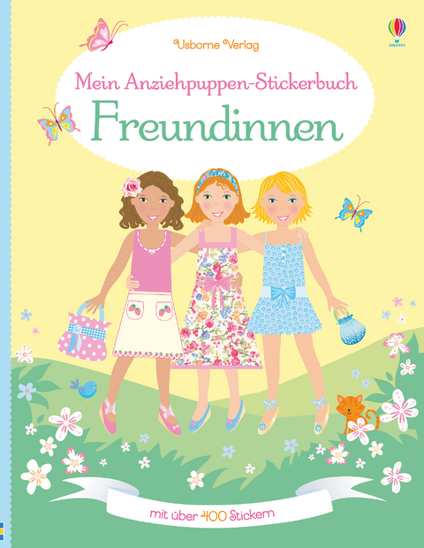 Mein Anziehpuppen-Stickerbuch: Freundinnen - Fiona Watt