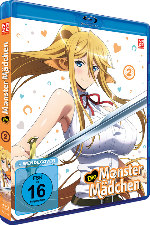 Die Monster Mädchen 2. Tl.2, 1 Blu-ray