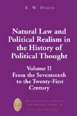 Natural Law and Political Realism in the History of Political Thought - R. W. Dyson