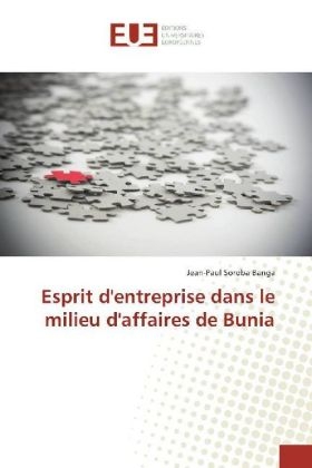 Esprit d'entreprise dans le milieu d'affaires de Bunia - Jean-Paul Soroba Banga