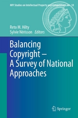 Balancing Copyright - A Survey of National Approaches - 