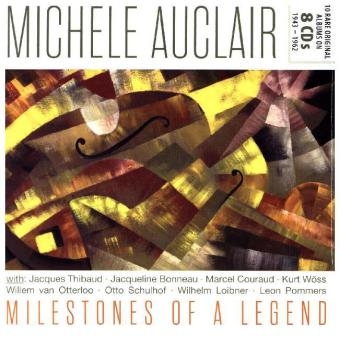 Milestones of a Legend, Michele Auclair - 10 Original Albums, 8 Audio-CDs