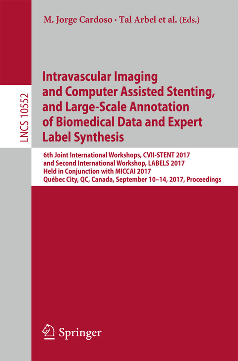 Intravascular Imaging and Computer Assisted Stenting, and Large-Scale Annotation of Biomedical Data and Expert Label Synthesis - 