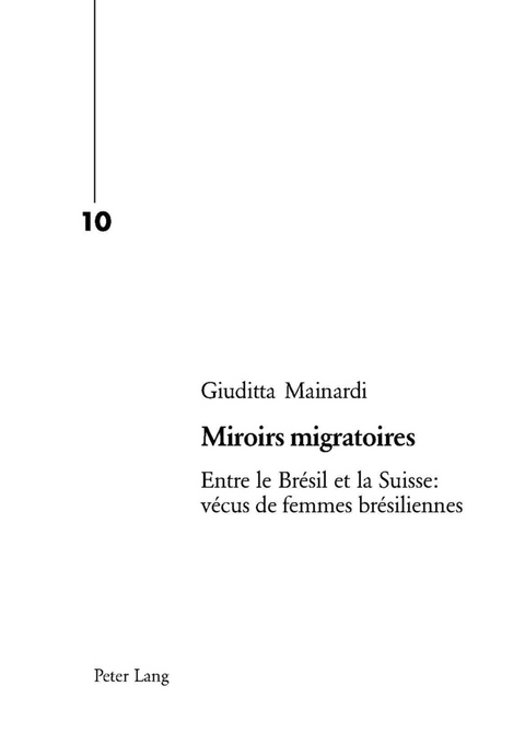 Miroirs migratoires - Giuditta Mainardi Crohas