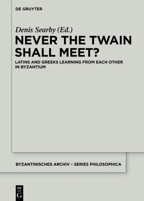 Never the Twain Shall Meet? - 