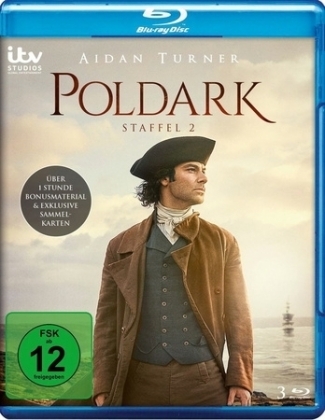 Poldark. Staffel.2, 3 Blu-rays